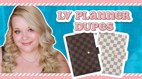 louis vuitton dupe planner|More.